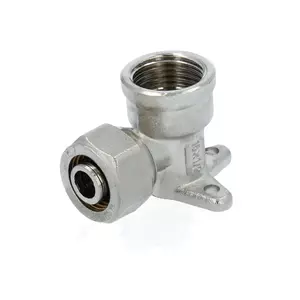Kolano PEX skręcane z wieszakiem 16x1/2'' GW