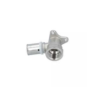Kolanko PEX zaprasowywane z wieszakiem 16x1/2'' GW