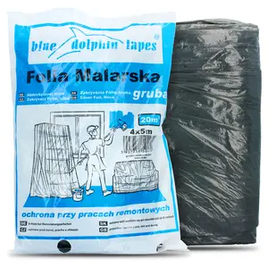 Folia malarska Blue Dolphin™ 4 m x 5 m gruba