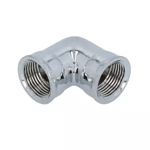Kolano niklowane 3/8'' GW