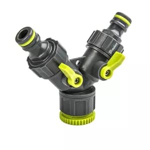 Trójnik LIME LINE z zaworami 3/4''x1/2''