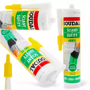 Akryl uszczelniający 280 ml biały