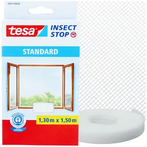 Moskitiera na okno STANDARD 1,3 x 1,5 m biała