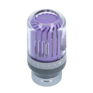 Głowica termostatyczna Crystal Color fiolet-szary